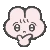 🤔 Эмодзи «Pien Bunnies» для Telegram