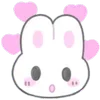 🥰 Эмодзи «Usapoppo Bunny» для Telegram