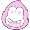 🤬 Эмодзи «Usapoppo Bunny» для Telegram