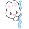 🔣 Эмодзи «Usapoppo Bunny» для Telegram