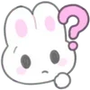 🤔 Эмодзи «Usapoppo Bunny» для Telegram