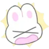 😫 Эмодзи «Usapoppo Bunny» для Telegram