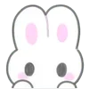😶 Эмодзи «Usapoppo Bunny» для Telegram