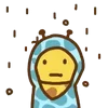 🌧 Эмодзи «💝 Набор эмоджи с милым жирафиком» для Telegram