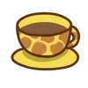 ☕️ Эмодзи «💝 Набор эмоджи с милым жирафиком» для Telegram
