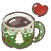 ☕️ Эмодзи «Teddys Christmas» для Telegram
