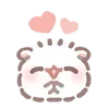 🥰 Эмодзи «Pomeranian Mochi» для Telegram