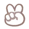 ✌️ Эмодзи «Pomeranian Mochi» для Telegram