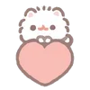 💝 Эмодзи «Pomeranian Mochi» для Telegram