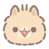 😀 Эмодзи «Pomeranian Mochi» для Telegram