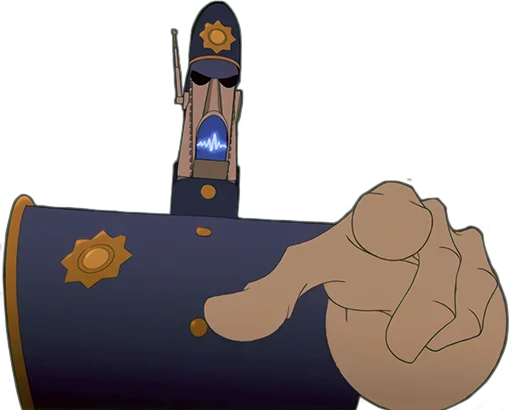 👆 Стикер «Treasure Planet» для Telegram