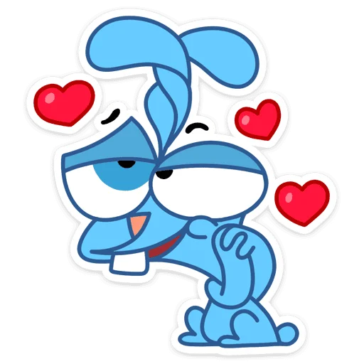 😍 Стикер «Robert Rabbit» для Telegram