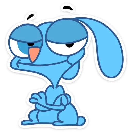 😏 Стикер «Robert Rabbit» для Telegram