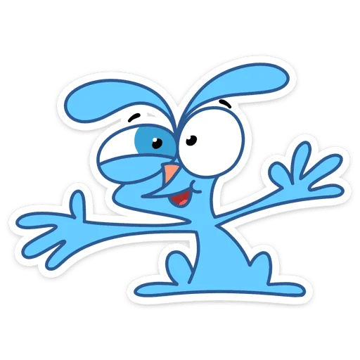 🤗 Стикер «Robert Rabbit» для Telegram