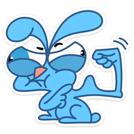 👊 Стикер «Robert Rabbit» для Telegram