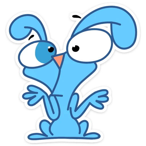 🤔 Стикер «Robert Rabbit» для Telegram