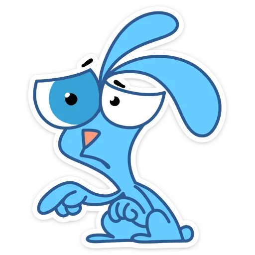 😧 Стикер «Robert Rabbit» для Telegram