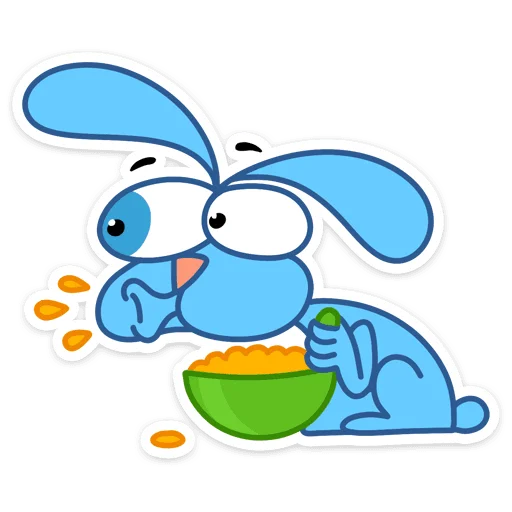 😳 Стикер «Robert Rabbit» для Telegram