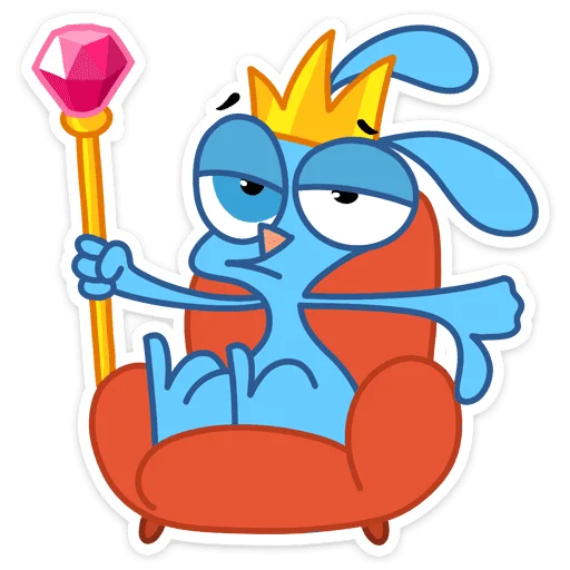 👑 Стикер «Robert Rabbit» для Telegram