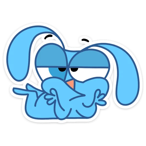 🤔 Стикер «Robert Rabbit» для Telegram