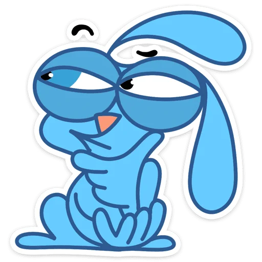 🤔 Стикер «Robert Rabbit» для Telegram