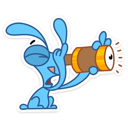 🧐 Стикер «Robert Rabbit» для Telegram