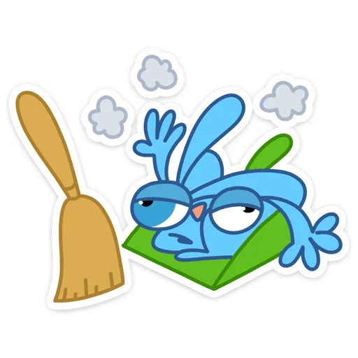 🗑️ Стикер «Robert Rabbit» для Telegram
