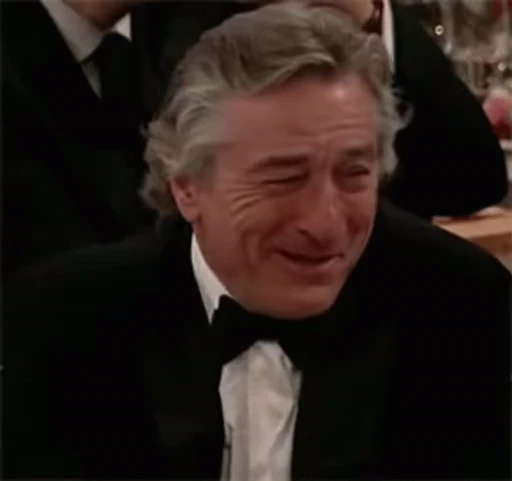 Стикерпак Robert De Niro для Telegram — скачать