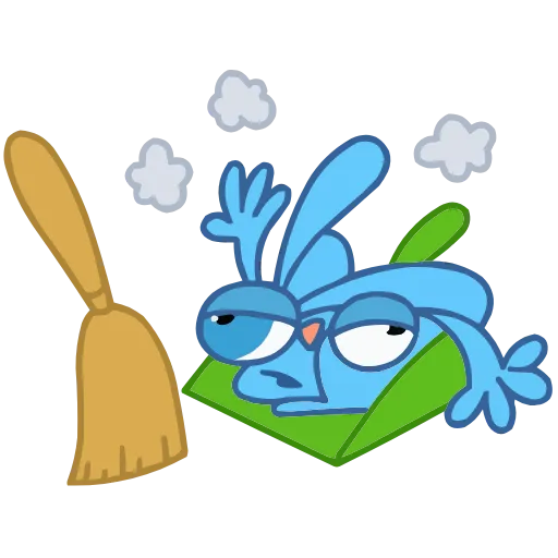 🧹 Эмодзи «Кролик Роберт ()» для Telegram