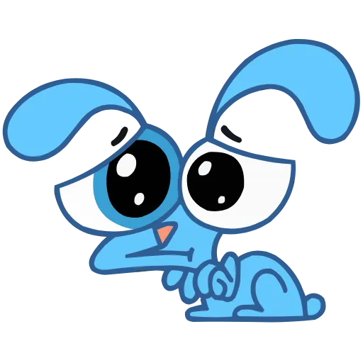 🥺 Эмодзи «Кролик Роберт ()» для Telegram