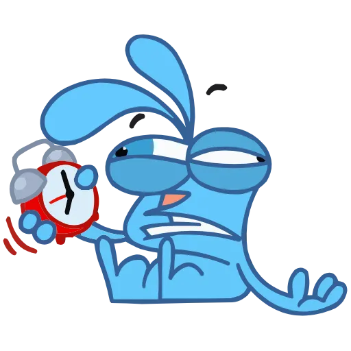 ⏰ Эмодзи «Кролик Роберт ()» для Telegram
