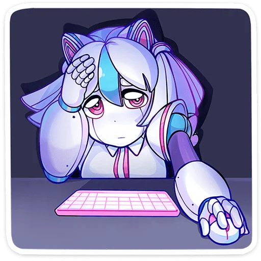 😣 Стикер «Робочи» для Telegram