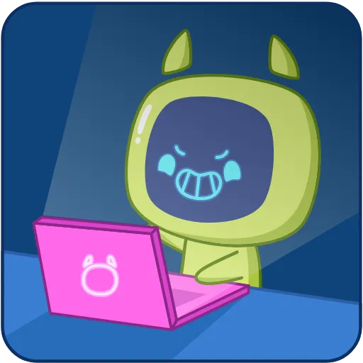 ⌨️ Стикер «Робот Гоша» для Telegram