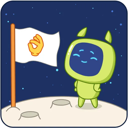 👌 Стикер «Робот Гоша» для Telegram