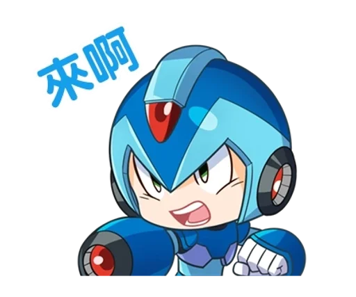 Стикерпак Mega Man X DiVE для Telegram — скачать