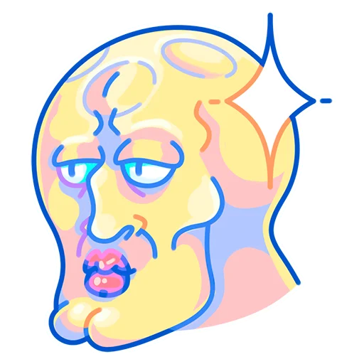 🤩 Стикер «Rocktopus» для Telegram