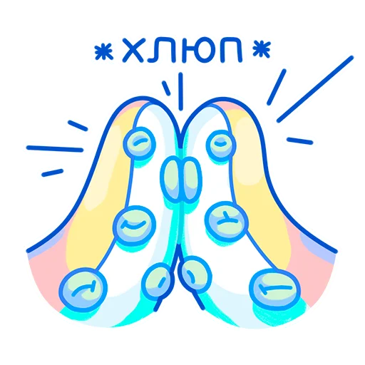 🙏 Стикер «Rocktopus» для Telegram