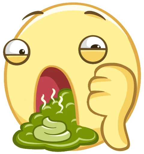 🤮 Стикер «Рофл Смайлы» для Telegram