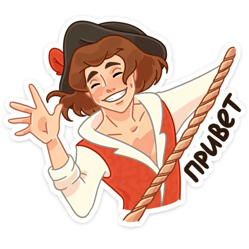 👋 Стикер «Роджер» для Telegram