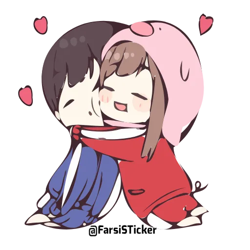 🥰 Стикер «couple» для Telegram