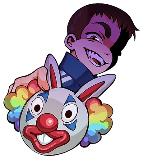 🤡 Стикер «Рома из Tiny Bunny без надписей» для Telegram