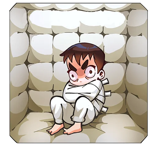 😜 Стикер «Рома из Tiny Bunny без надписей» для Telegram