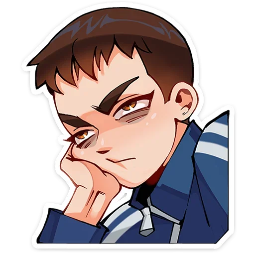 😒 Стикер «Ромка Tiny Bunny без текста» для Telegram
