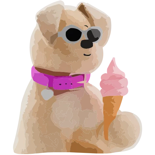 🍦 Эмодзи «Ронни и Деля» для Telegram