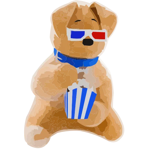 🍿 Эмодзи «Ронни и Деля» для Telegram