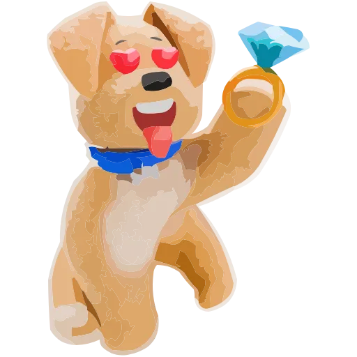 😍 Эмодзи «Ронни и Деля» для Telegram