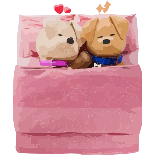 😴 Эмодзи «Ронни и Деля» для Telegram
