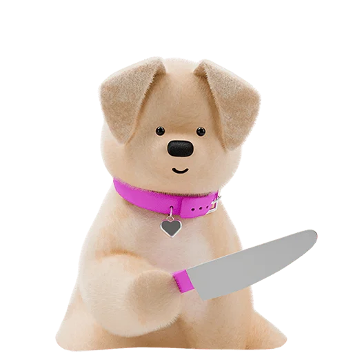 🔪 Стикер «Ронни и Деля Без Текста» для Telegram