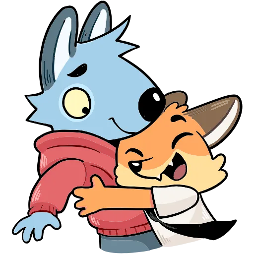 🤗 Эмодзи «Рон И Рэй» для Telegram
