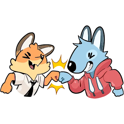🤩 Эмодзи «Рон И Рэй» для Telegram